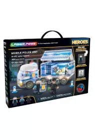 Klocki. Laser Pegs. Mobile Police Unit