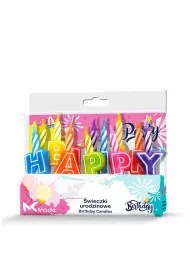 Mk Trade �wieczki urodzinowe z napisem Happy Birthday
