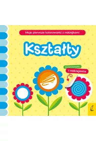 Moje pierwsze kolorowanki z naklejkami. Kszta�ty