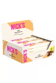 Nicks Batony Mix Mleczna & Ciemna Czekolada zgrzewka 15 x 25 g