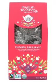 English Tea Shop Organic Herbata english breakfast piramidki 15 x 3 g Bio