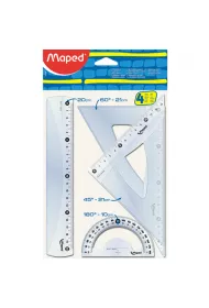 Maped Zestaw Start Medium linijka/2 ekierki/k�tomierz