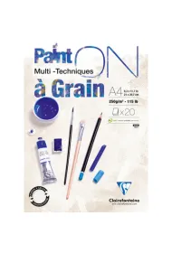 Clairefontaine Szkicownik Paint On a Grain A4 250 gsm 20 kartek
