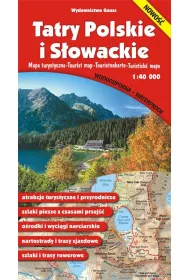 Tatry Polskie i S�owackie. Mapa turystyczna
