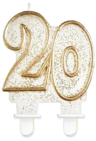 Godan �wieczka Liczba 20, z�oty kontur