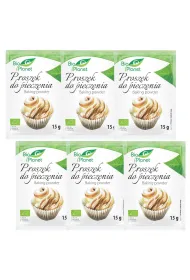 Bio Planet Proszek do pieczenia Zestaw 6 x 15 g Bio