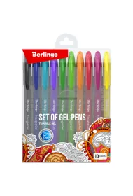 D�ugopisy �elowe Berlingo Triangle Gel 10 kolor�w
