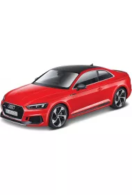 Bburago model audi rs 5 coupe red 1:24