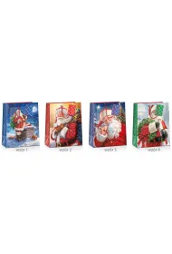 Pan Dragon Torba prezentowa Bo�e Narodzenie 26x12x32cm MIX