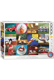 Puzzle 1000 el. �mieszne myszy Eurographics