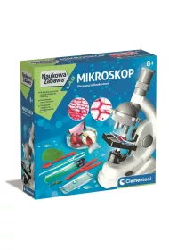 Naukowa zabawa. Dowiadczenia z mikroskopem Clementoni