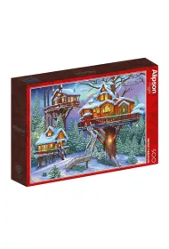 Puzzle 500 el. Domki na drzewach Alipson