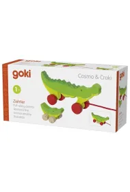 Krokodyle Cosmo i Croki do cignicia Goki