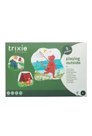 Puzzle 3w1 Zabawa na dworze Trixie Baby