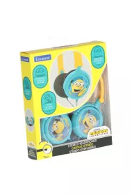 Skadane suchawki przewodowe stereo Minionki z gonoci bezpieczn dla dzieci Lexibook HP010DES