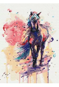 Twoje Hobby Malowanie po numerach - Fantastyczny ko� 40x50cm
