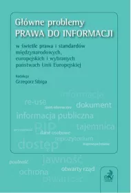 eBook Gwne problemy prawa do informacji w wietle prawa i standardw midzynarodowych, europejskich i wybranych pastw Unii Europejskiej. pdf