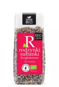Eko Alfabet Rodzynki sutanki bezglutenowe 200 g Bio