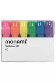 Monami Komplet zakrelaczy 604 6 kolorw