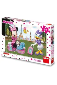 Puzzle 24 el. Myszka Minnie w Pary�u Dino Toys