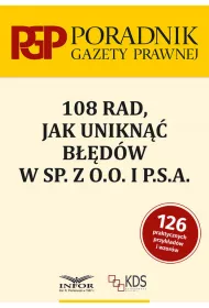 108 rad jak unikn�� b��d�w w sp. z o.o. i P.S.A.