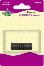 Titanum Magnes okr�g�y 338441 10 szt.