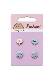 Pusheen Kolczyki podw�jne