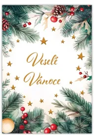 Trend Karnet Weso�ych �wi�t - Vesele Vanoce Cestina