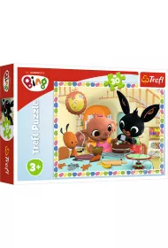 Puzzle 30 el. Wsp�lne wypieki Trefl