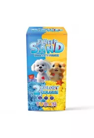 Fluffy Sand 2x70g niebieski/��ty Tuban
