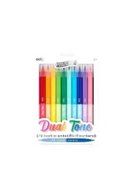 Ooly Flamastry p�dzelkowe Dual Tone 24 kolor�w
