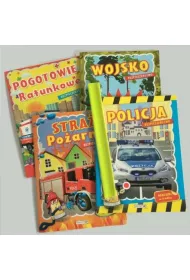 Bezpiecze�stwo Zestaw 4 ksi��eczki + opaska odblaskowa