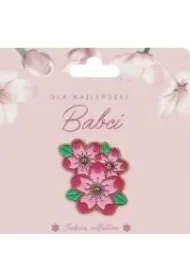 Be-Happy Gifts Broszka prezentowa Najlepsza Babcia