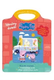Peppa Pig. Uk�adanka-Naklejanka. Idealny dzie�