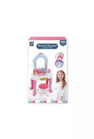 Toaletka z akcesoriami wiato/dwik 80x41x21cm + suszarka na baterie BZES6285 Bigtoys