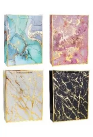 Rozette Torebka ozdobna Marmur 26x32x10cm mix