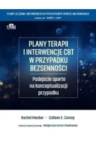 Plany terapii i interwencje CBT w przypadku bezsenno�ci