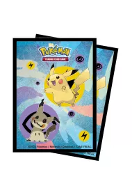 Ultra-Pro UP Sleeves Pokmon Pikachu & Mimikyu Deck Protectors / Sleeves 65 szt.