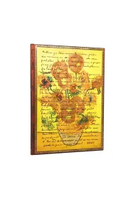 Embellished Manuscripts Collection Kalendarz 2027 Van Gogh Sunflowers tygodniowy