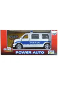 Policja metalowe auto z d�wi�kiem Swede