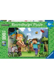 Puzzle dla dzieci 100 el. XXL Minecraft Ravensburger
