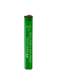 Faber-Castell Wk�ad grafitowy H 0,5 mm 12 szt.