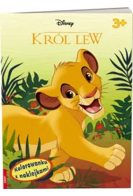 Kr�l Lew. Kolorowanka z naklejkami