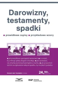 Darowizny, testamenty, spadki