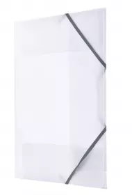Tetis Teczka A4 PP gumka naro�na transparentna