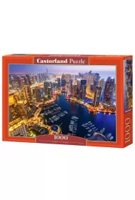 Puzzle 1000 el. Dubaj noc� Castorland