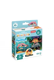 Puzzle panoramiczne 60 el. Dinozaury Bright Junior Media