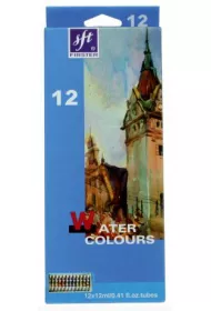 Titanum Farby akwarelowe w tubie 12 kolor�w