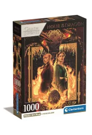 Puzzle 1000 el. Compact House Of The Dragon Clementoni