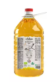 Ekko Olej rzepakowy toczony na zimno 5 l Bio